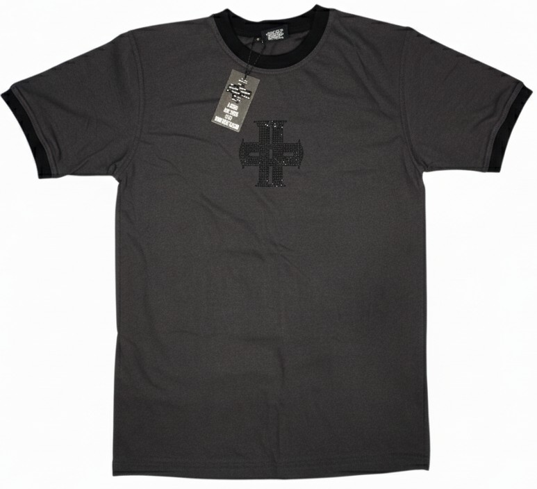 Grey Shirt with Pearl Logo